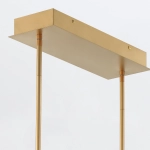 Średnia lampa wyspowa Inizio – Matowe złoto QN-INIZIO-LP-M-BG Elstead Lighting
