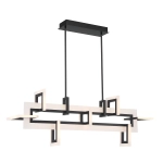 Średnia lampa wyspowa Inizio – Matowa czerń QN-INIZIO-LP-M-BK Elstead Lighting