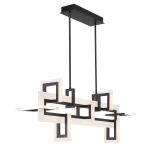 Średnia lampa wyspowa Inizio – Matowa czerń QN-INIZIO-LP-M-BK Elstead Lighting