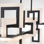 Średnia lampa wyspowa Inizio – Matowa czerń QN-INIZIO-LP-M-BK Elstead Lighting