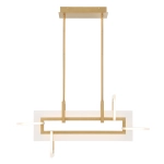 Mała lampa wyspowa Inizio – Matowe złoto QN-INIZIO-LP-S-BG Elstead Lighting