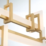Mała lampa wyspowa Inizio – Matowe złoto QN-INIZIO-LP-S-BG Elstead Lighting