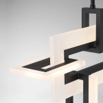Mała lampa wyspowa Inizio – Matowa czerń QN-INIZIO-LP-S-BK Elstead Lighting