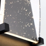 Średnia latarnia naścienna Kabo – Teksturowana czerń QN-KABO-M-BK Elstead Lighting