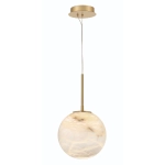 Średnia lampa wisząca Kepler – 1 źródło światła QN-KEPLER-1P-M-BG Elstead Lighting