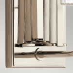 Kinkiet Kimrose – 1 źródło światła – Polerowany nikiel QN-KIMROSE1-PN Elstead Lighting