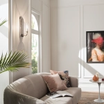 Kinkiet Kimrose – 1 źródło światła – Polerowany nikiel QN-KIMROSE1-PN Elstead Lighting