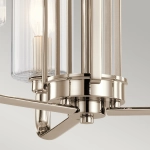 Żyrandol Kimrose – 3 źródeł światła – Polerowany nikiel QN-KIMROSE3-PN Elstead Lighting