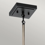 Lampa wisząca Kitner – 1 źródło światła – Polerowany nikiel QN-KITNER-P-PN Elstead Lighting