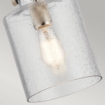 Lampa wisząca Kitner – 1 źródło światła – Naturalny mosiądz QN-KITNER-P-NBR Elstead Lighting