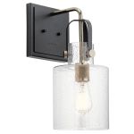 kinkiecik.pl Kinkiet Kitner – 1 źródło światła – Polerowany nikiel QN-KITNER1-PN Elstead Lighting