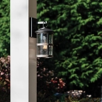 Mała latarnia naścienna Lakehouse – 1 źródło światła QN-LAKEHOUSE2-S-DZ IP44 Elstead Lighting