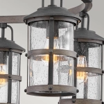 Latarnia wisząca Lakehouse – 6 źródeł światła QN-LAKEHOUSE6-P-DZ Elstead Lighting