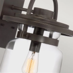 Duży kinkiet Lasalle – 1 źródło światła QN-LASALLE-L-WT Elstead Lighting