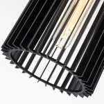 Lampa wisząca Linara – 1 źródło światła QN-LINARA-P-BK Elstead Lighting