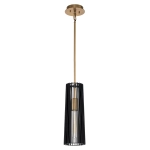 Lampa wisząca Linara – 1 źródło światła QN-LINARA-P-BK Elstead Lighting