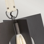 Lampa wisząca Ludlow – 1 źródło światła – Grafit QN-LUDLOW-1P-GR Elstead Lighting