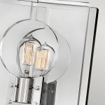 Kinkiet Ludlow – 1 źródło światła – Polerowany nikiel QN-LUDLOW1-PN Elstead Lighting