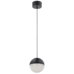 kinkiecik.pl Mała lampa wisząca LED Moonlit – Matowa czerń QN-MOONLIT-P-MBK Elstead Lighting
