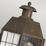Duża latarnia naścienna Nantucket – 2 źródła światła QN-NANTUCKET-L-AS Elstead Lighting