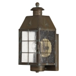 Średnia latarnia naścienna Nantucket – 1 źródło światła QN-NANTUCKET-M-AS Elstead Lighting