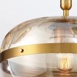 Lampa wisząca Nottingham – 1 źródło światła QN-NOTTINGHAM-1P-AB Elstead Lighting