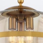 Lampa wisząca Nottingham – 3 źródła światła QN-NOTTINGHAM-3P-AB Elstead Lighting