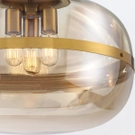 Lampa wisząca Nottingham – 3 źródła światła QN-NOTTINGHAM-3P-AB Elstead Lighting