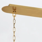 Lampa wyspowa Nottingham – 6 źródeł światła QN-NOTTINGHAM-6LP-AB Elstead Lighting