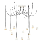 kinkiecik.pl Lampa wisząca Nula – 12 źródeł światła QN-NULA-12P Elstead Lighting