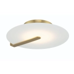 Średni plafon / kinkiet Nuvola – Złoty QN-NUVOLA-F-M-BG Elstead Lighting