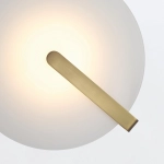 Mały plafon / kinkiet Nuvola – Złoty QN-NUVOLA-F-S-BG Elstead Lighting