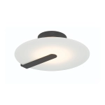 Mały plafon / kinkiet Nuvola – Matowa czerń QN-NUVOLA-F-S-BK Elstead Lighting