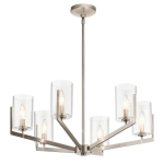 kinkiecik.pl Żyrandol Nye – 6 źródeł światła – Klasyczny pewter QN-NYE6-CLP Elstead Lighting