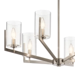 Żyrandol Nye – 6 źródeł światła – Klasyczny pewter QN-NYE6-CLP Elstead Lighting
