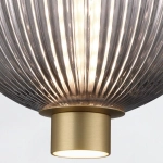 Mała lampa wisząca Palmas – 2 źródła światła – Złoty QN-PALMAS-2MP-BG Elstead Lighting
