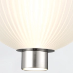 Mała lampa wisząca Palams – 2 źródła światła – Polerowany nikiel QN-PALMAS-2MP-PN Elstead Lighting