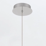 Mała lampa wisząca Palams – 2 źródła światła – Polerowany nikiel QN-PALMAS-2MP-PN Elstead Lighting