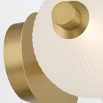 Kinkiet Palmas – 2 źródła światła – Złoty QN-PALMAS-2W-BG Elstead Lighting