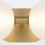 Kinkiet Palmas – 2 źródła światła – Złoty QN-PALMAS-2W-BG Elstead Lighting