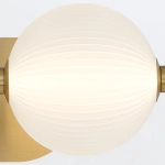 Kinkiet Palmas – 2 źródła światła – Złoty QN-PALMAS-2W-BG Elstead Lighting