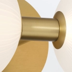 Kinkiet Palams – 3 źródła światła – Złoty QN-PALMAS-3W-BG Elstead Lighting