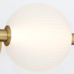 Kinkiet Palams – 3 źródła światła – Złoty QN-PALMAS-3W-BG Elstead Lighting