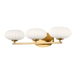kinkiecik.pl Kinkiet Pim – 3 źródła światła – Złoty QN-PIM3-FXG Elstead Lighting