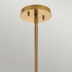 Żyrandol Pim – 5 źródeł światła – Złoty QN-PIM5-FXG Elstead Lighting