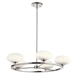 kinkiecik.pl Żyrandol Pim – 5 źródeł światła – Polerowany chrom QN-PIM5-PC Elstead Lighting