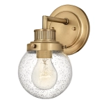 kinkiecik.pl Kinkiet Poppy – 1 źródło światła – Stary mosiądz QN-POPPY1-HB-BATH Elstead Lighting