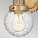 Kinkiet Poppy – 1 źródło światła – Stary mosiądz QN-POPPY1-HB-BATH Elstead Lighting