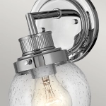 Kinkiet Poppy – 1 źródło światła – Polerowany chrom QN-POPPY1-PC-BATH Elstead Lighting