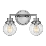 kinkiecik.pl Kinkiet Poppy – 2 źródła światła – Polerowany chrom QN-POPPY2-PC-BATH Elstead Lighting
